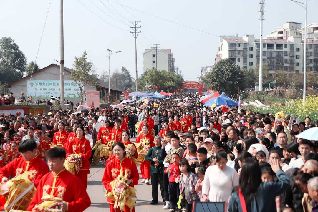 醉喜江阳年 春节天天乐｜福从天降，“庙”不可言(图4)